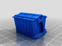 Dog Kennel (28mm scale) by treps
