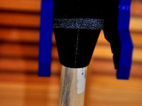 28mm or 1-1/8 inch InMoov stand for a chair base by Hodgepodgerama