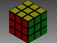 Rubiks Cube Model by cagoss85