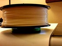 Turntable Filament Spool Holder by Menneset