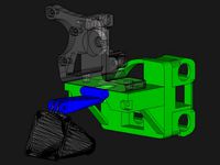 Prusa Mendel X-Carriage ("The Ex-Chariot") by Stroodies