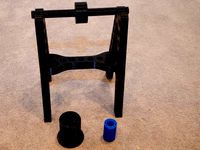 Filament Spool Stand by shrunkyboy