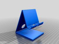 Yet another phone / Tablet desktop stand - Big version by terrornoize
