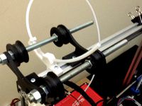 Spool Roller for aluminum extrusion 2020 printers by gyronictonic