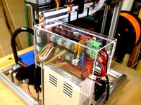 Controller cover for a Folger RepRap 2020 Prusa i3 by JohnDiamond