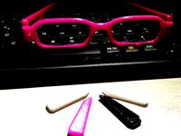 prescription glasses frame custom frame 1cm long etc by bebox