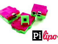 Pilipo - Rechargeable Raspberry Pi with ON/OFF by Aegys3D