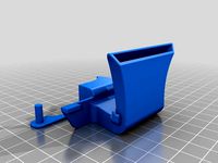 Rear Active Cooling Duct v2 for FlashForge Creator and Makerbot Replicator 1 by ultravincent