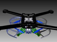 Bebop 2 R/C-R (Remote controlled release) by NGR923