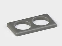 Miata Ash Tray Cup Holder Adapter by rundmcarlson