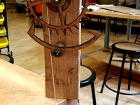 Clock face and drive mechanism prototypes by dhaughewald