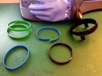 Ring replacement for Si-Tech Antares Dry Glove Diving System by Freakyattic