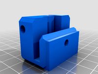 5mm Bed front/back support holder by Monti00