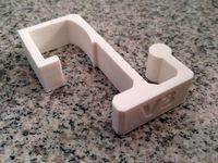 Shower Enclosure Hook by DynamiteLaser
