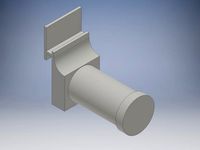 Flash Forge Creator Pro - BEST Spool Holder by manbearpig2114