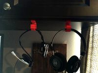 Thin hanging hook for cabinets with doors by Celly