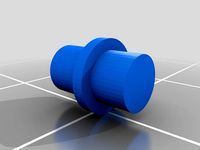 Dark Forces II Holodisc - Mounting Peg by bh1138