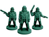 Yong Bu-Gong Racketeers (18mm scale) by dutchmogul