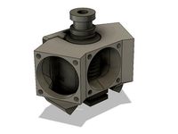 Dreadnought Fan System E3D V6 1.75 Cooling fan by Foe