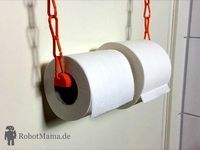 IKEA Hack Toilet Paper Holder by RobotMama