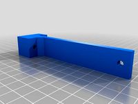 Mendel90 filament guide holder by freekarn