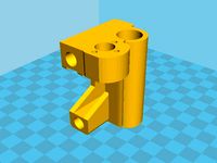 Hesine M-505 (Prusa i3) X-Axis Tensioner by CraVeg