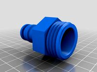 Zeagle BCD to Garden hose adaptor by yakithi