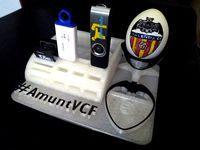 Storage holder Valencia CF fans by AsturMaker