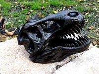 T-Rex Skull Wood Grain by Angry_Samsquanch