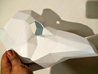 Printable Plague Doctor Mask by iplop