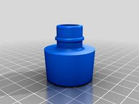 Vacuum Adaptor CNC Spindle 31mm to 16mm by PhilCraft