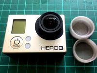 GoPro Hero3 Lens cap by florin_topala