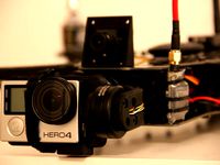 Diatone White Sheep GoPro Gimbal by thefrog