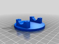 motor mount remixed for 2800 size motors, no holes by MindLube