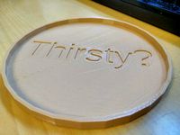 Customizable Coaster by HarlemSquirrel