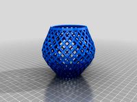 Simple Diamond Lampshade for Bayonet B22 Lamp Holder by philmcglass