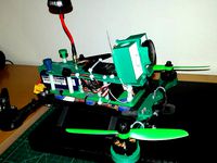 MHQ Top deck, YI, FPV, Battery tray by petrex