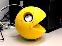 Pacman : Pac-Guy USB Stereo Speaker by hkucs-makerlab