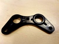 Injection molded black clip by somersjeroen