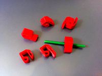 3mm Filament Clip by pablogil