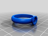 First Openscad ring by 7302Kes