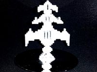 Moon Cresta's spaceships by Artemisio