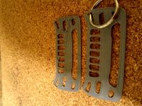 New Style Jeep Cherokee Key Chain by bakefy