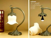 art nouveau Lotus lamp 2 by toolmoon