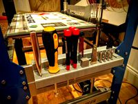 Toolrest for Stacker 3D printer by Voxelzoo