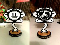 Undertale - Flowey Double-Sided Figure by sarasandwich