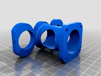 Mostly Printed CNC Z-Axis Motor Mount by rovirobot3478