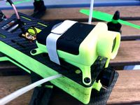 MOBIUS Cage mount for FPV racer RCX, QMD  by AndreaSignoretto