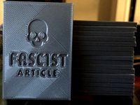 Secret Hitler Policy/Article Cards by axtn