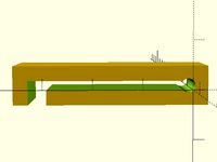 Z-Axis Spacer Clip for MBot Cube by Onesilentlight